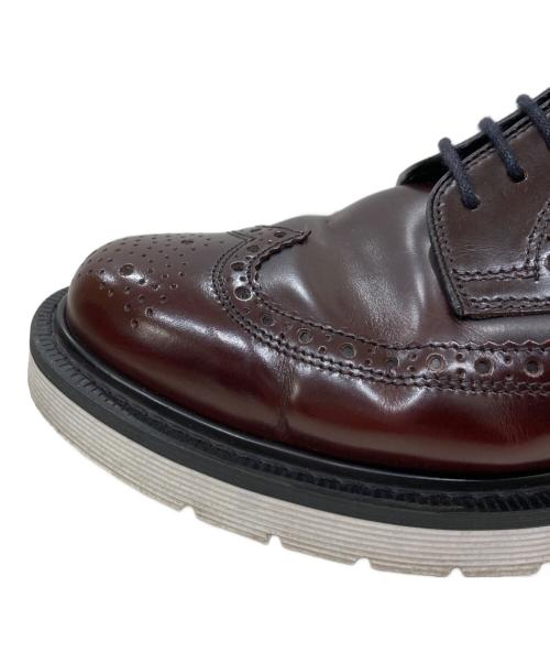LOAKE（ローク）LOAKE (ローク) ウィングチップシューズ ブラウン サイズ:SIZE 7の古着・服飾アイテム