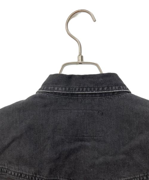 DIESEL（ディーゼル）DIESEL (ディーゼル) D-EAST-Pデニムシャツ ブラック サイズ:Ｌの古着・服飾アイテム
