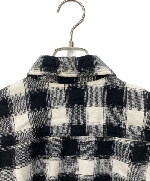 DIESEL（ディーゼル）DIESEL (ディーゼル) D-ANKITA D LOGO DOCKING SHIRT ブラック サイズ:Sの古着・服飾アイテム