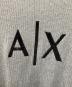 中古・古着 ARMANI EXCHANGE (アルマーニ エクスチェンジ) ロゴウール混ニット グリーン サイズ:S：3500円