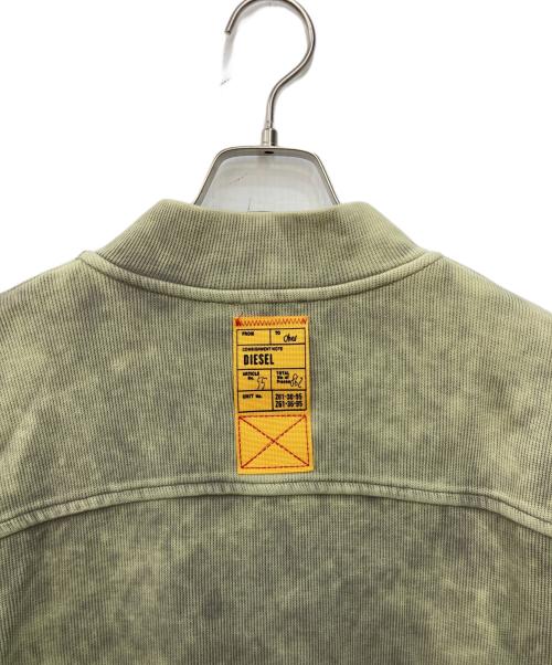 DIESEL（ディーゼル）DIESEL (ディーゼル) S-GINNET  MA-1 JACKET グリーン サイズ:Mの古着・服飾アイテム