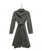 ANAYIアナイ）の古着「スタンドカラーカシミヤコート」｜グレー