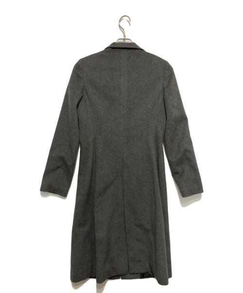 ANAYI（アナイ）ANAYI (アナイ) スタンドカラーカシミヤコート グレー サイズ:38の古着・服飾アイテム