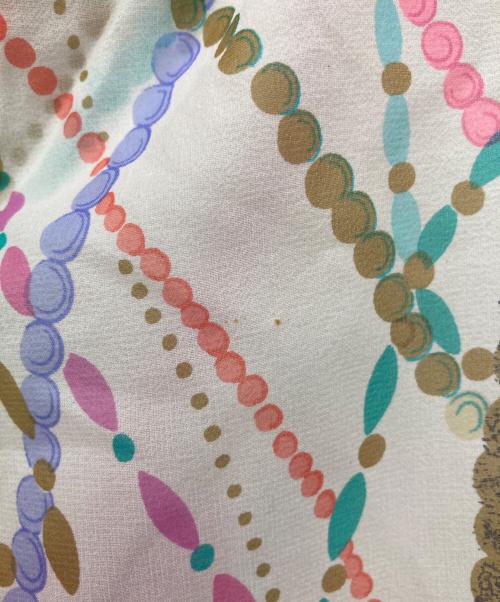 LEONARD（レオナール）LEONARD (レオナール) シルクトッパーコート マルチカラー サイズ:SIZE 9の古着・服飾アイテム