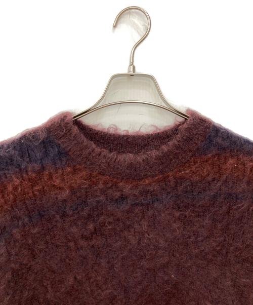 YOKE（ヨーク）YOKE (ヨーク) ROTHKO BORDER CREW NECK ブラウン サイズ:2の古着・服飾アイテム