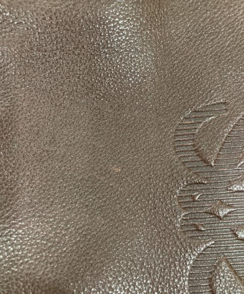 LOEWE（ロエベ）LOEWE (ロエベ) アナグラムレザーショルダーバッグ ブラウンの古着・服飾アイテム