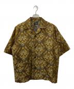 Needles×Kae Tanaka Cabanaニードルズ×）の古着「カバナシャツ」｜ブラウン