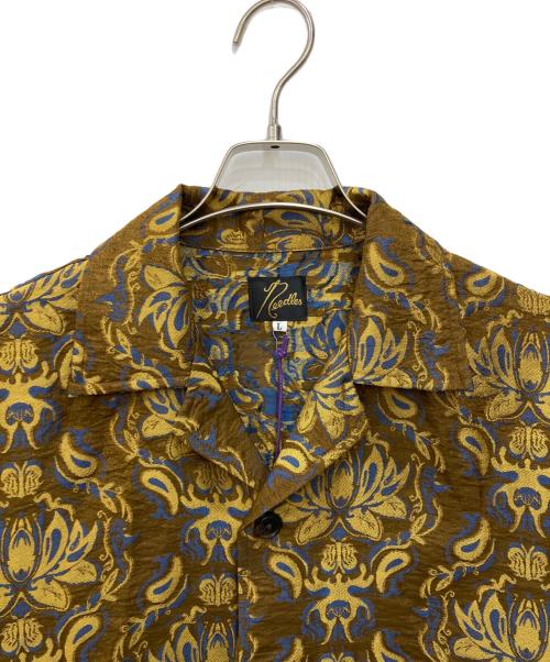 Needles（ニードルズ）Needles (ニードルズ) Kae Tanaka Cabana カバナシャツ ブラウン サイズ:Ｌ 未使用品の古着・服飾アイテム