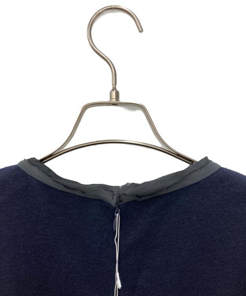 LANVIN en Bleu（ランバンオンブルー）LANVIN en Bleu (ランバンオンブルー) ドッキングワンピース ネイビー サイズ:38 未使用品の古着・服飾アイテム