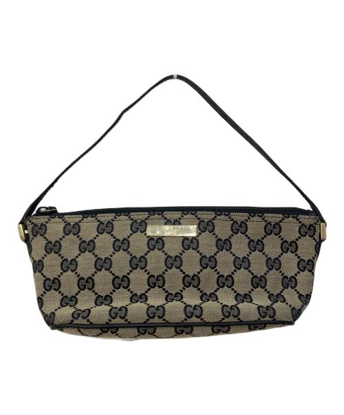 GUCCI（グッチ）GUCCI (グッチ) アクセサリーポーチ ベージュの古着・服飾アイテム