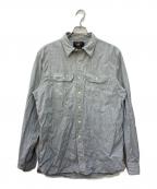 RRLダブルアールエル）の古着「チンストラップワークシャツ」｜インディゴ