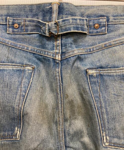 RRL（ダブルアールエル）RRL (ダブルアールエル) パッチワークデニムパンツ ブルー サイズ:SIZE W34の古着・服飾アイテム