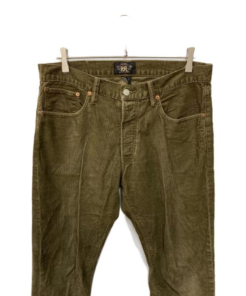 RRL（ダブルアールエル）RRL (ダブルアールエル) コーデュロイパンツ オリーブ サイズ:SIZE W33の古着・服飾アイテム