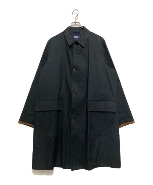 POLO RALPH LAUREN（ポロ・ラルフローレン）POLO RALPH LAUREN (ポロ・ラルフローレン) ステンカラーコート ブラック サイズ:Ⅿの古着・服飾アイテム
