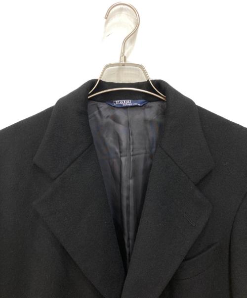 POLO RALPH LAUREN（ポロ・ラルフローレン）POLO RALPH LAUREN (ポロ・ラルフローレン) チェスターコート ブラック サイズ:A5の古着・服飾アイテム