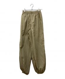 anuke（アンヌーク）の古着「Nylon Volume Pants」｜ベージュ