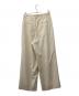 Plage (プラージュ) FLUID TUCK TROUSERS パンツ ベージュ サイズ:M：6000円