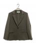 uncrave（アンクレイヴ）の古着「グラシエウォーム ダブル ジャケット」｜オリーブ