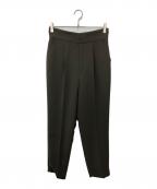 uncraveアンクレイヴ）の古着「グラシエウォーム ストレート パンツ」｜オリーブ
