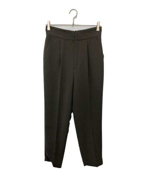 uncrave（アンクレイヴ）uncrave (アンクレイヴ) グラシエウォーム ストレート パンツ オリーブ サイズ:1の古着・服飾アイテム