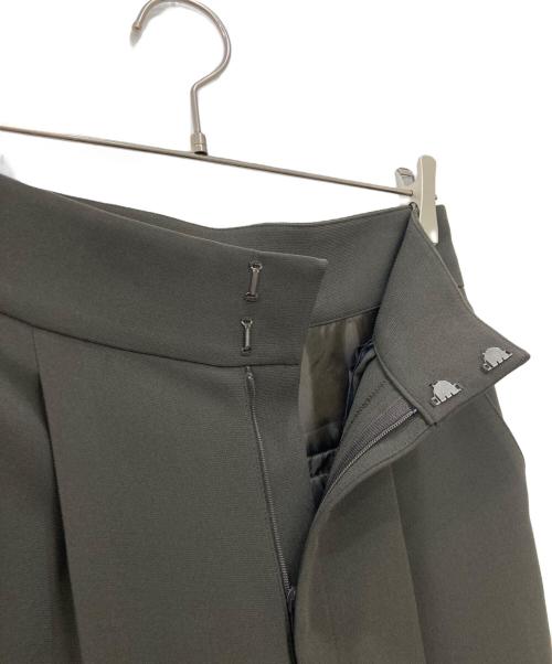 uncrave（アンクレイヴ）uncrave (アンクレイヴ) グラシエウォーム ストレート パンツ オリーブ サイズ:1の古着・服飾アイテム