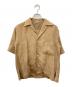 AURALEE（オーラリー）の古着「LINEN SILK SUMEER TWEED SHIRT」｜ブラウン