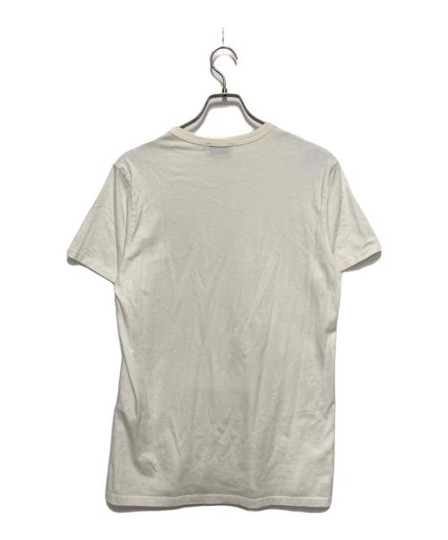 maison kitsune（メゾンキツネ）MAISON KITSUNE (メゾンキツネ) TEE-SHIRT BIG PASTEL FOX HEAD PATCH ホワイト サイズ:Sの古着・服飾アイテム