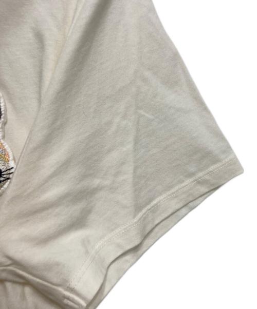 maison kitsune（メゾンキツネ）MAISON KITSUNE (メゾンキツネ) TEE-SHIRT BIG PASTEL FOX HEAD PATCH ホワイト サイズ:Sの古着・服飾アイテム