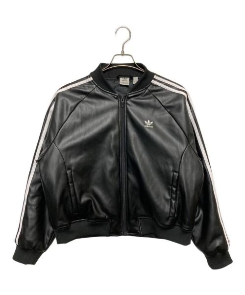 adidas（アディダス）adidas (アディダス) SST プレザー ルーズパデッドジャケット ブラック サイズ:2XLの古着・服飾アイテム