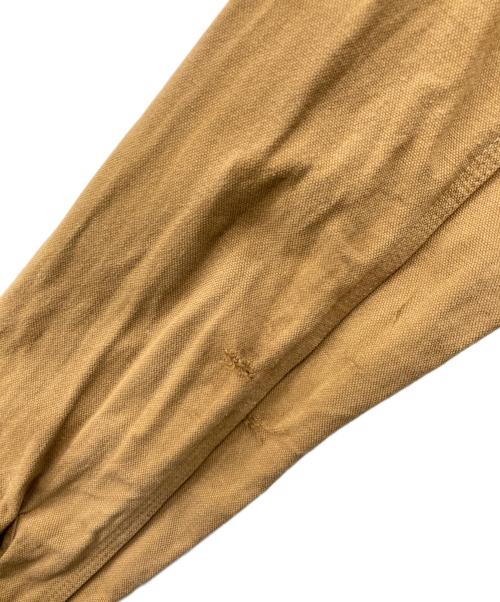 Deluxeware（デラックスウェア）Deluxeware (デラックスウェア) ダック地ワークシャツ ブラウン サイズ:XLの古着・服飾アイテム