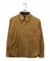Deluxeware（デラックスウェア）の古着「ダック地ワークシャツ」｜ブラウン
