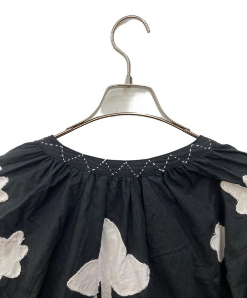 freada（フリーダ）Freada (フリーダ) デザインワンピース ブラック サイズ:FREEの古着・服飾アイテム