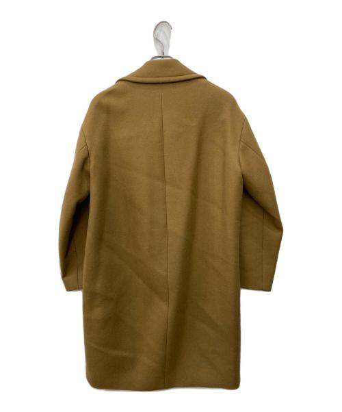 MUSE de Deuxieme Classe（ミューズ ドゥーズィエム クラス）MUSE de Deuxieme Classe (ミューズ ドゥーズィエム クラス) メルトンダブルクロスコート ブラウン サイズ:FREEの古着・服飾アイテム