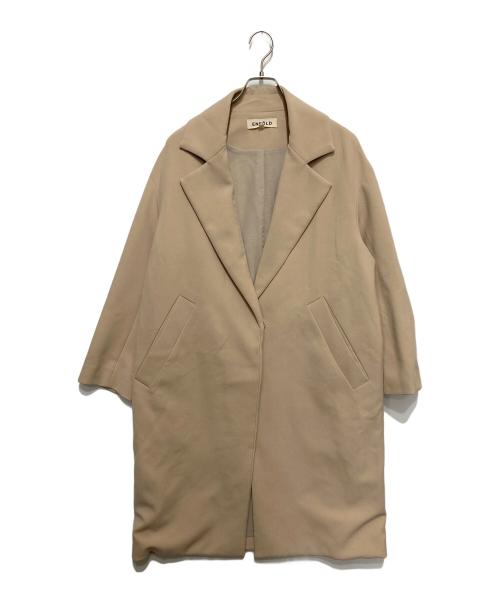 ENFOLD（エンフォルド）ENFOLD (エンフォルド) ダブルクロスリラックスチェスターコート アイボリー サイズ:SIZE 36の古着・服飾アイテム