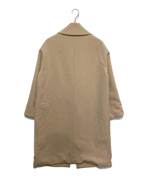 ENFOLD（エンフォルド）ENFOLD (エンフォルド) ダブルクロスリラックスチェスターコート アイボリー サイズ:SIZE 36の古着・服飾アイテム