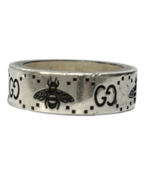 GUCCI（グッチ）GUCCI (グッチ) GG & BEE ENGRAVED RING サイズ:10号の古着・服飾アイテム
