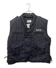 カプコン（カプコン）の古着「中綿ベスト」｜ブラック
