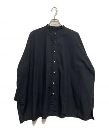 SETTO（セット）の古着「FARMS SHIRT」｜ネイビー