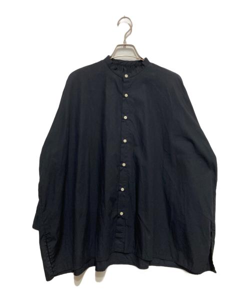 SETTO（セット）SETTO (セット) FARMS SHIRT ネイビー サイズ:FREEの古着・服飾アイテム