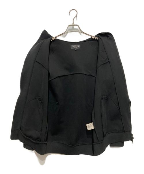 DUFFER BLACKLABEL（ダファー ブラックレーベル）DUFFER BLACKLABEL (ダファー ブラックレーベル) ジップパーカー ブラック サイズ:Lの古着・服飾アイテム