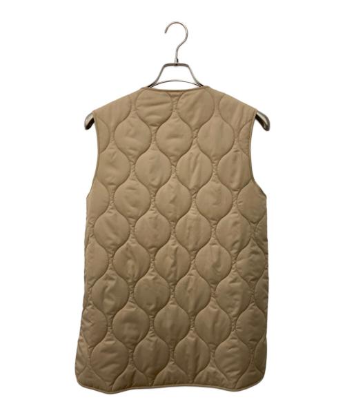 23区（ニジュウサンク）23区 (ニジュウサンク) 中綿ベストライナー付き マルチウェイアウター ベージュ サイズ:30（P3）の古着・服飾アイテム