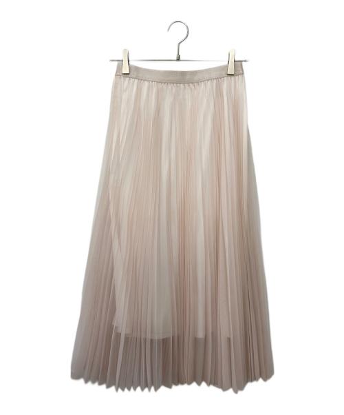 ANAYI（アナイ）ANAYI (アナイ) プリーツスカート ピンク サイズ:Mの古着・服飾アイテム