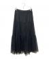IENA (イエナ) ドットチュールプリーツスカート ブラック サイズ:Ｓ：4500円