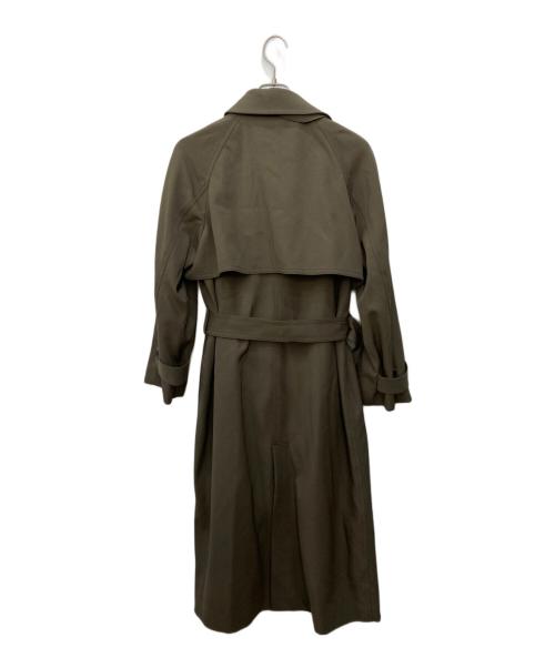 Spick and Span（スピック＆スパン）Spick and Span (スピックアンドスパン) ウールギャバジントレンチコート オリーブ サイズ:36 未使用品の古着・服飾アイテム