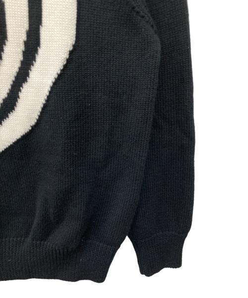 stussy（ステューシー）stussy (ステューシー) Curly S Sweater ブラック サイズ:Sの古着・服飾アイテム