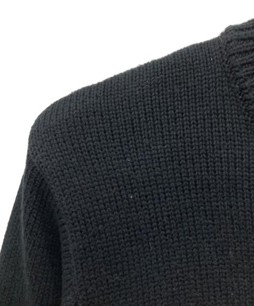 stussy（ステューシー）stussy (ステューシー) Curly S Sweater ブラック サイズ:Sの古着・服飾アイテム