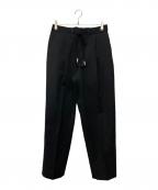 THE RERACSザ リラクス）の古着「TWILL S+S EASY SLACKS」｜ブラック