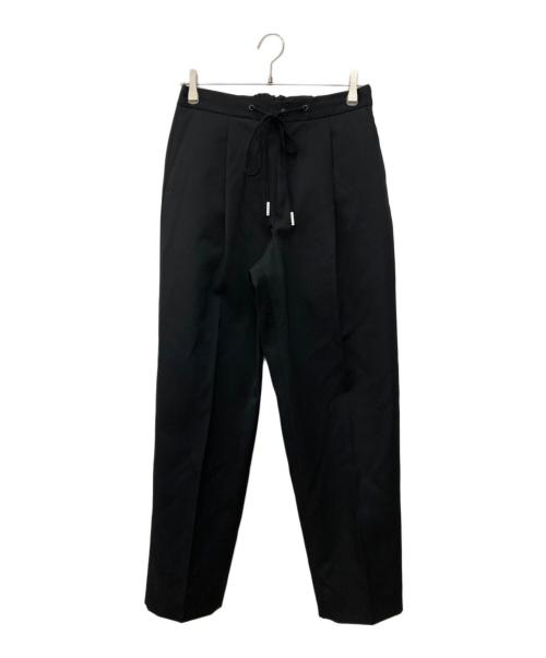 THE RERACS（ザ リラクス）THE RERACS (ザ リラクス) TWILL S+S EASY SLACKS ブラック サイズ:44の古着・服飾アイテム