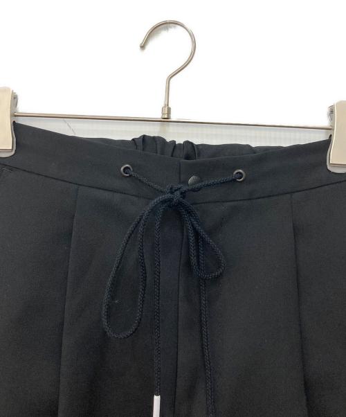 THE RERACS（ザ リラクス）THE RERACS (ザ リラクス) TWILL S+S EASY SLACKS ブラック サイズ:44の古着・服飾アイテム