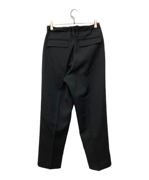 THE RERACS（ザ リラクス）THE RERACS (ザ リラクス) TWILL S+S EASY SLACKS ブラック サイズ:44の古着・服飾アイテム